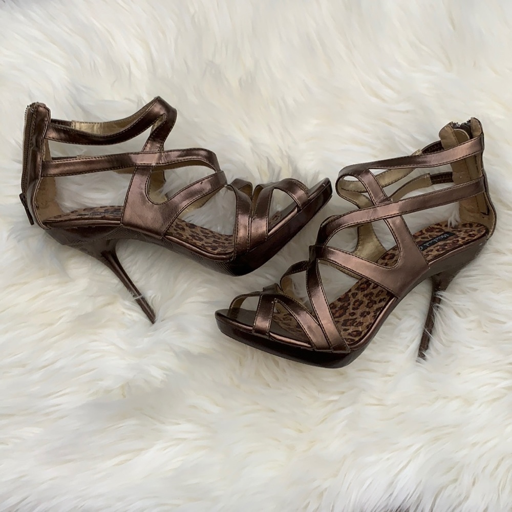 Michael Antonio Bronze Heels